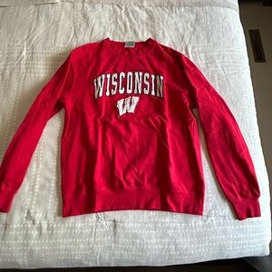 Vintage Wisconsin Badgers Crewneck Sweater - GUC - Sz M